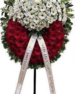 Funeral Wreath from Gerberas